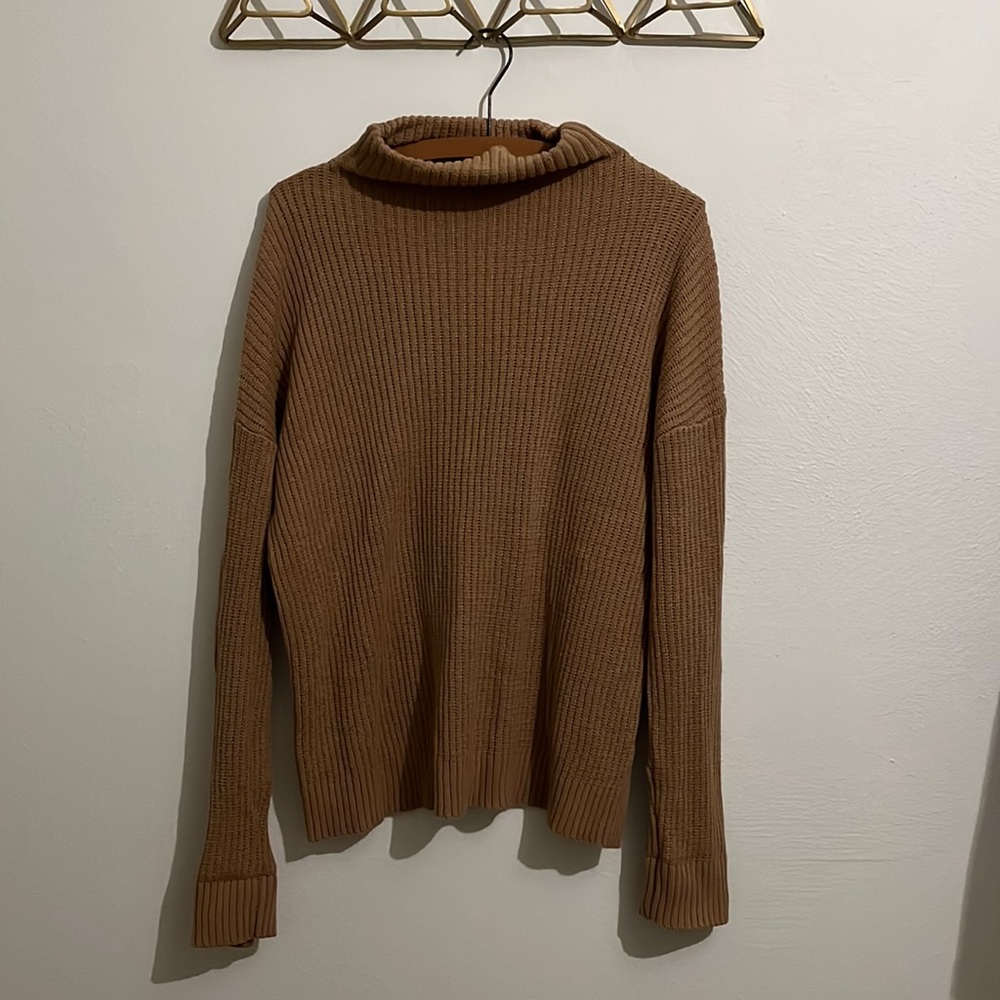 BP burnt orange turtle neck sweater in a size M.